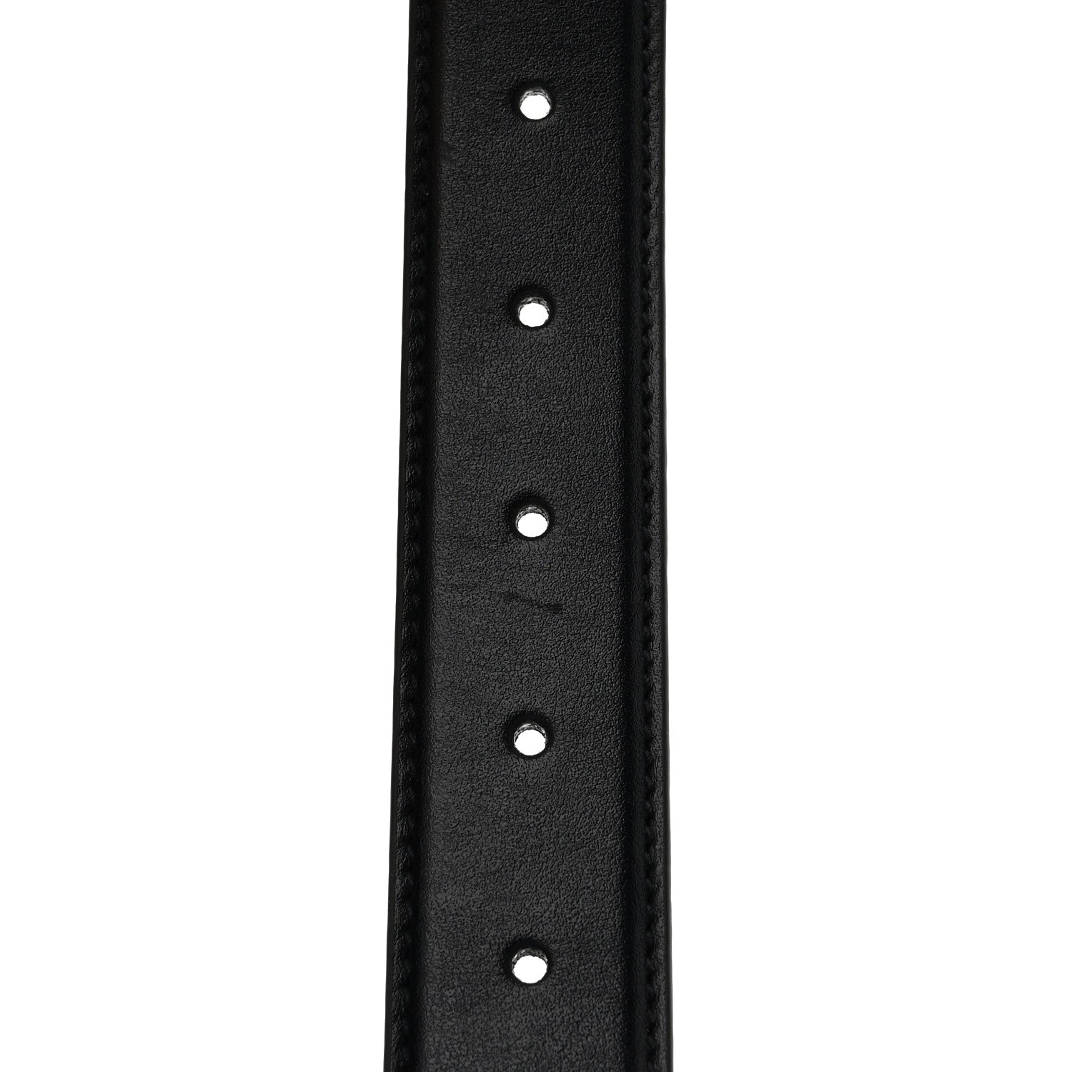 Gucci Calfskin Baguette Crystal Double G 30mm Belt 90 36 Blue Light Sapphire 3 of 5