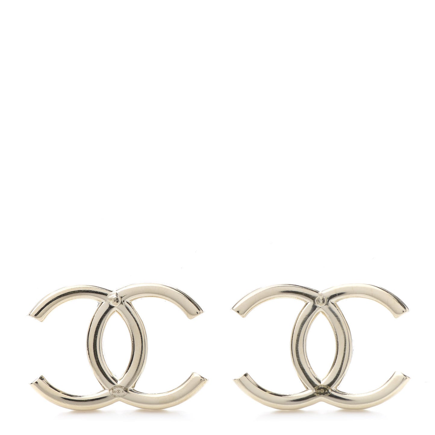 Baguette Crystal High Society CC Earrings Gold