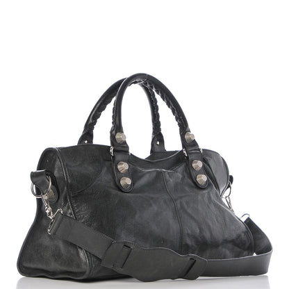 Balenciaga Agneau Giant 21 Silver Hardware Part Time Black 3 of 15