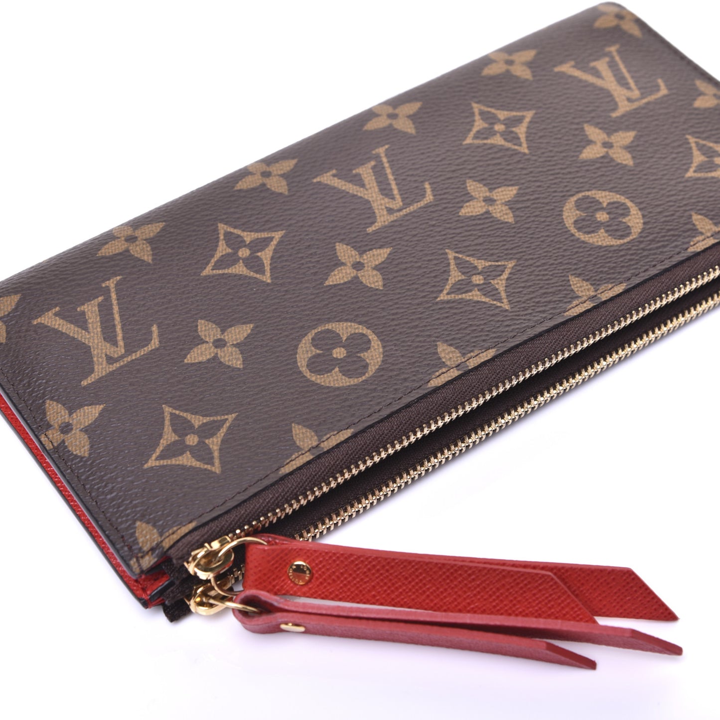 Monogram Adele Wallet Coquelicot