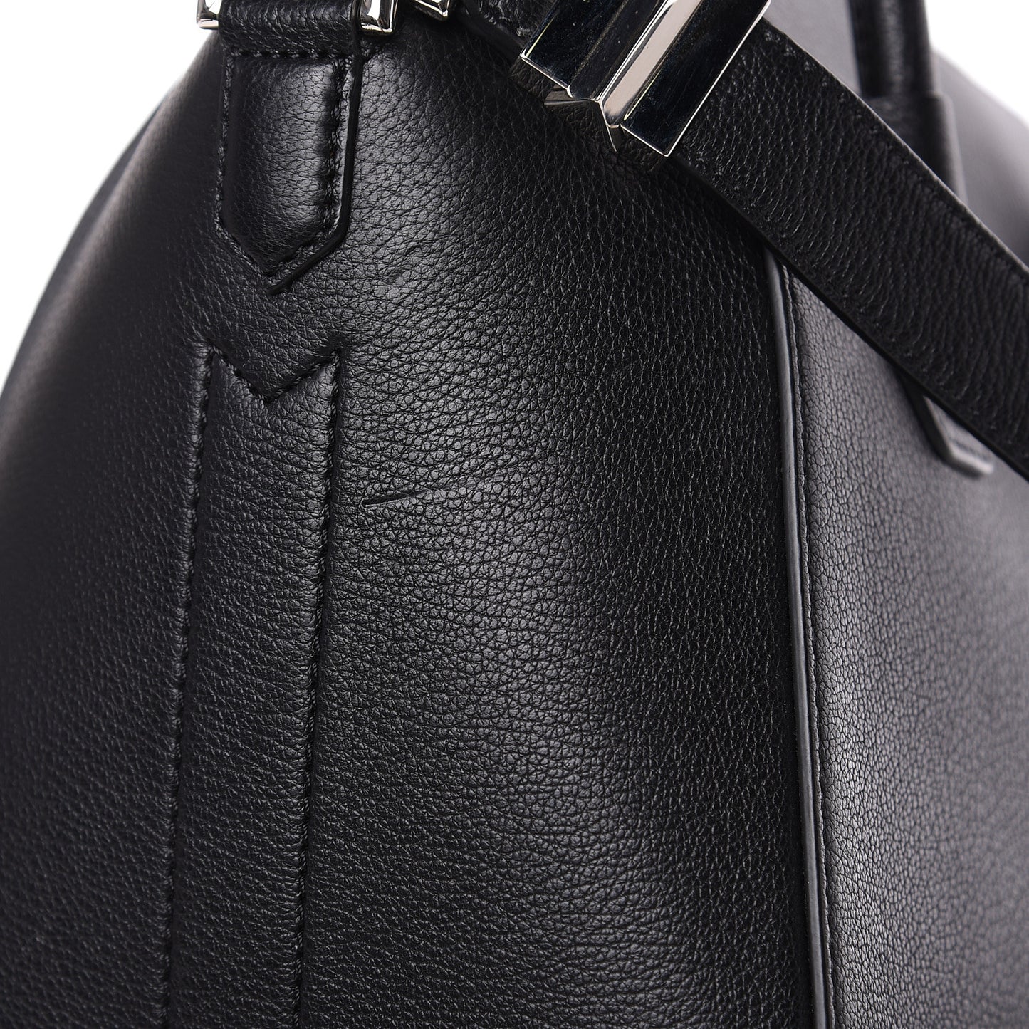 Sugar Goatskin Small Antigona Black