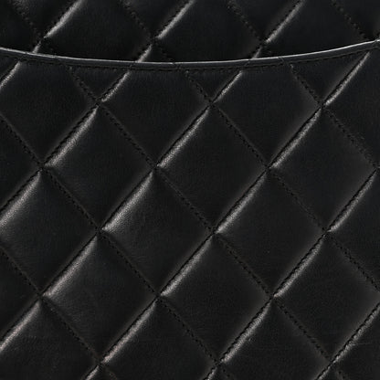 Chanel Lambskin Quilted XL Jumbo Single Flap Black 15 of 15
