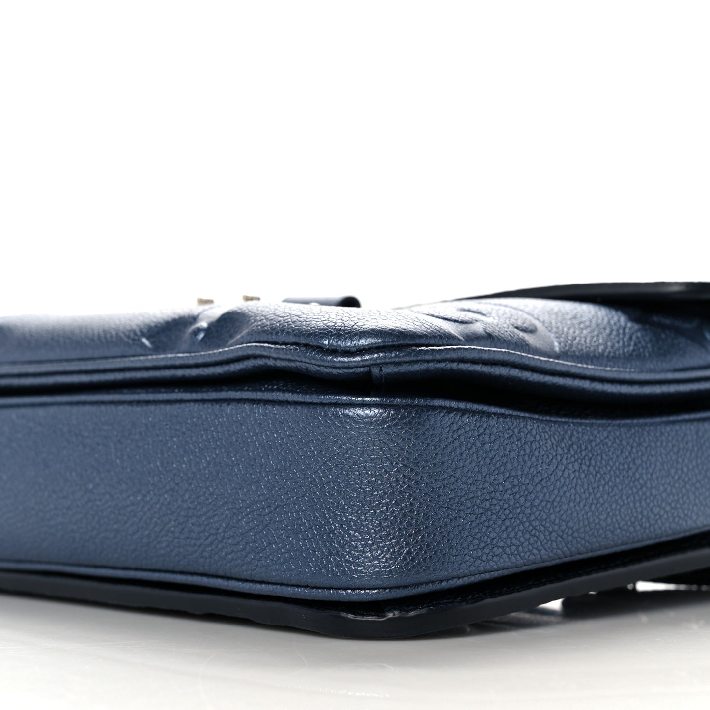 Metallic Empreinte Monogram Giant Pochette Metis Navy Nacre