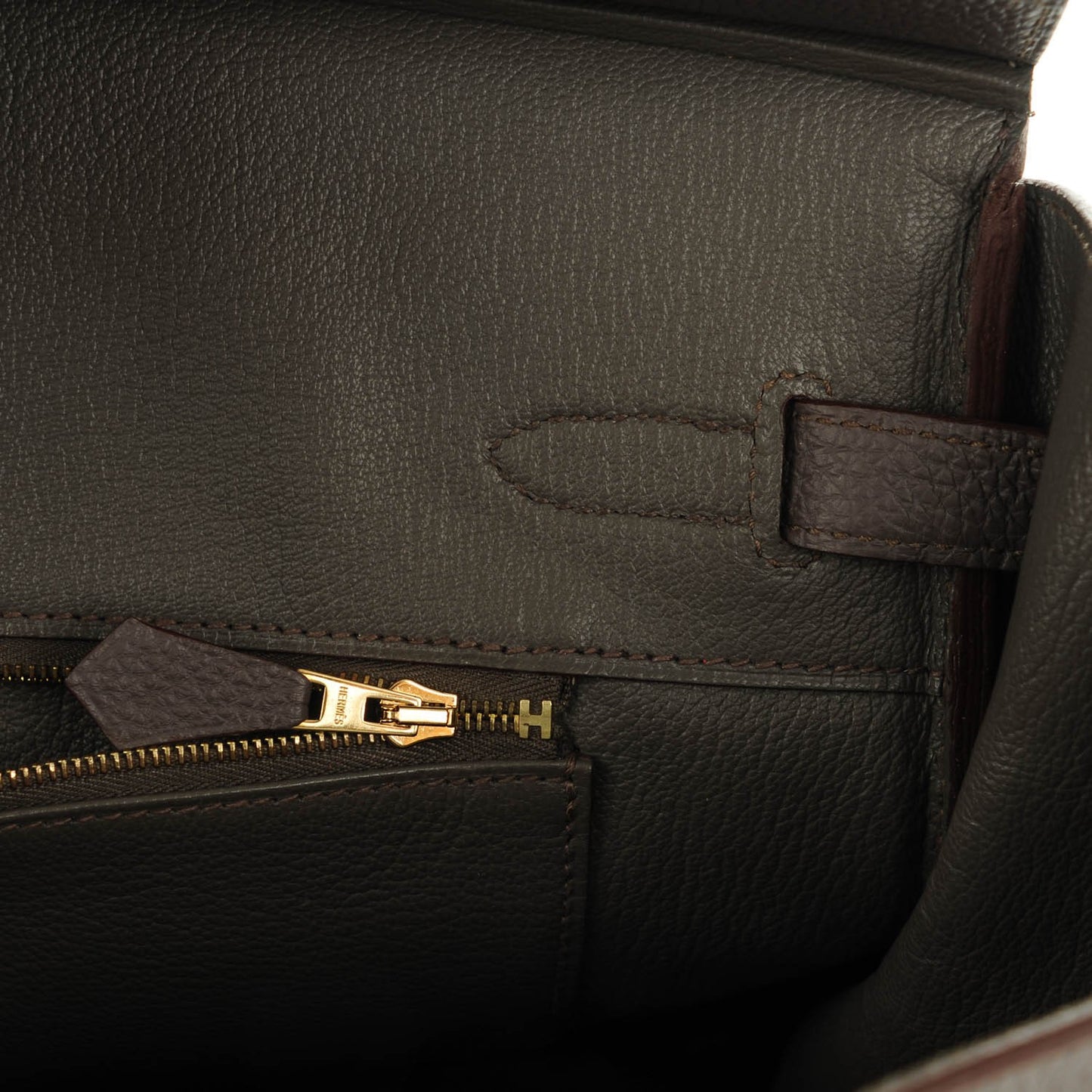 Togo Birkin 35 Etain