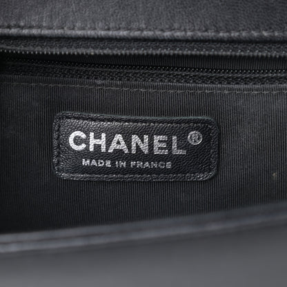 Chanel Lambskin Quilted New Medium Boy Flap Black 6 of 18
