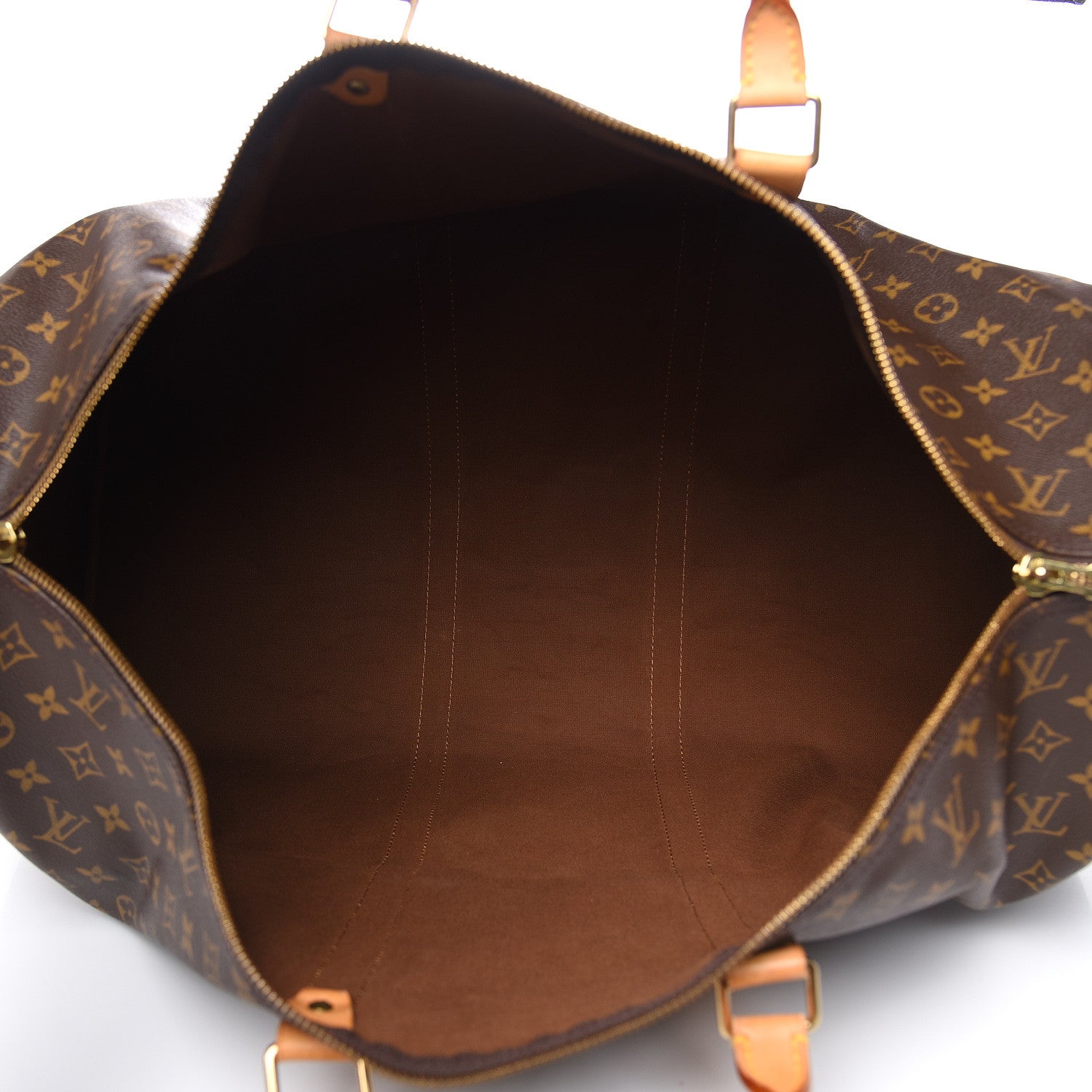 Louis Vuitton Monogram Keepall Bandouliere 60 5 of 13