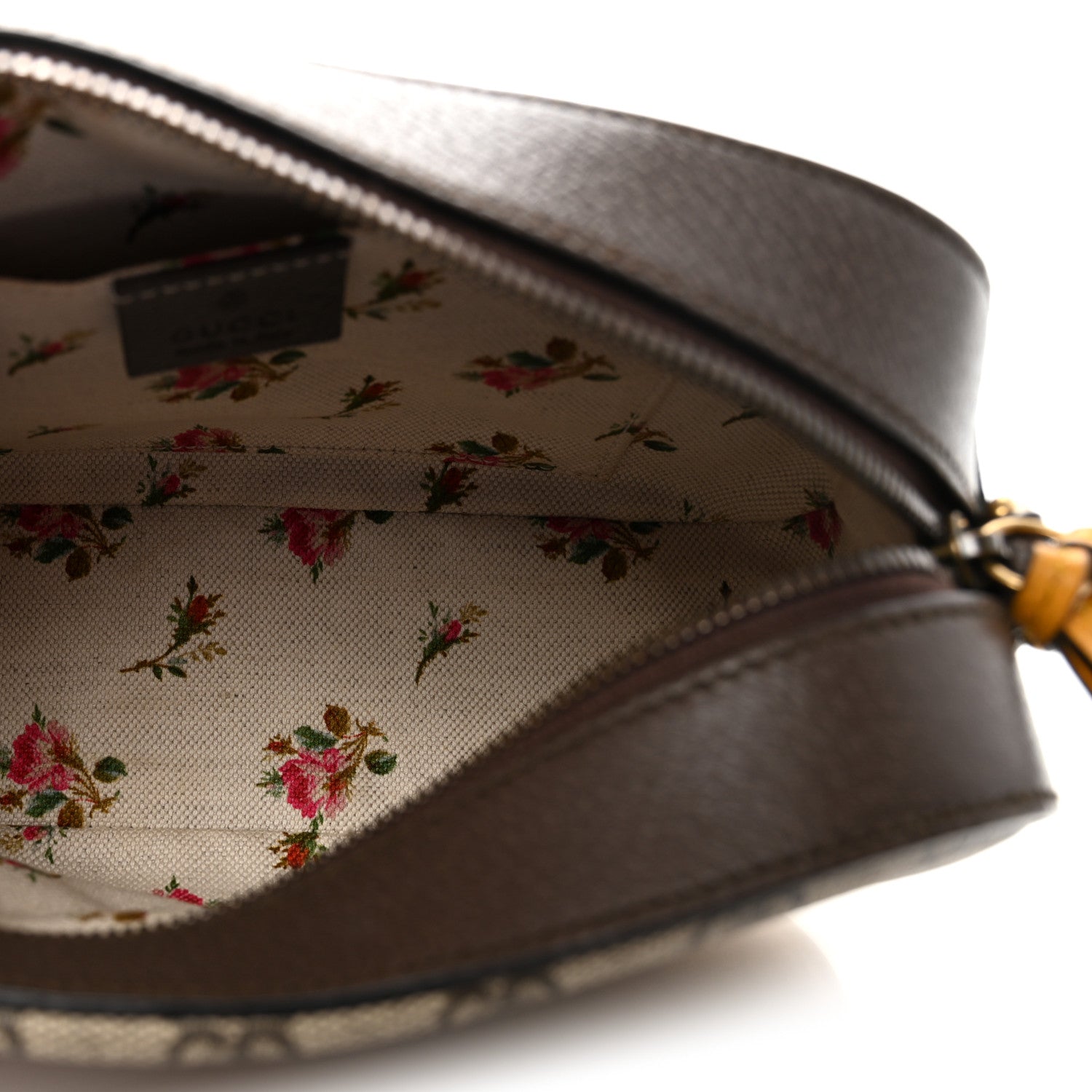 Gucci GG Supreme Monogram Web Neo Vintage Shoulder Bag Beige New Acero Crop 5 of 10