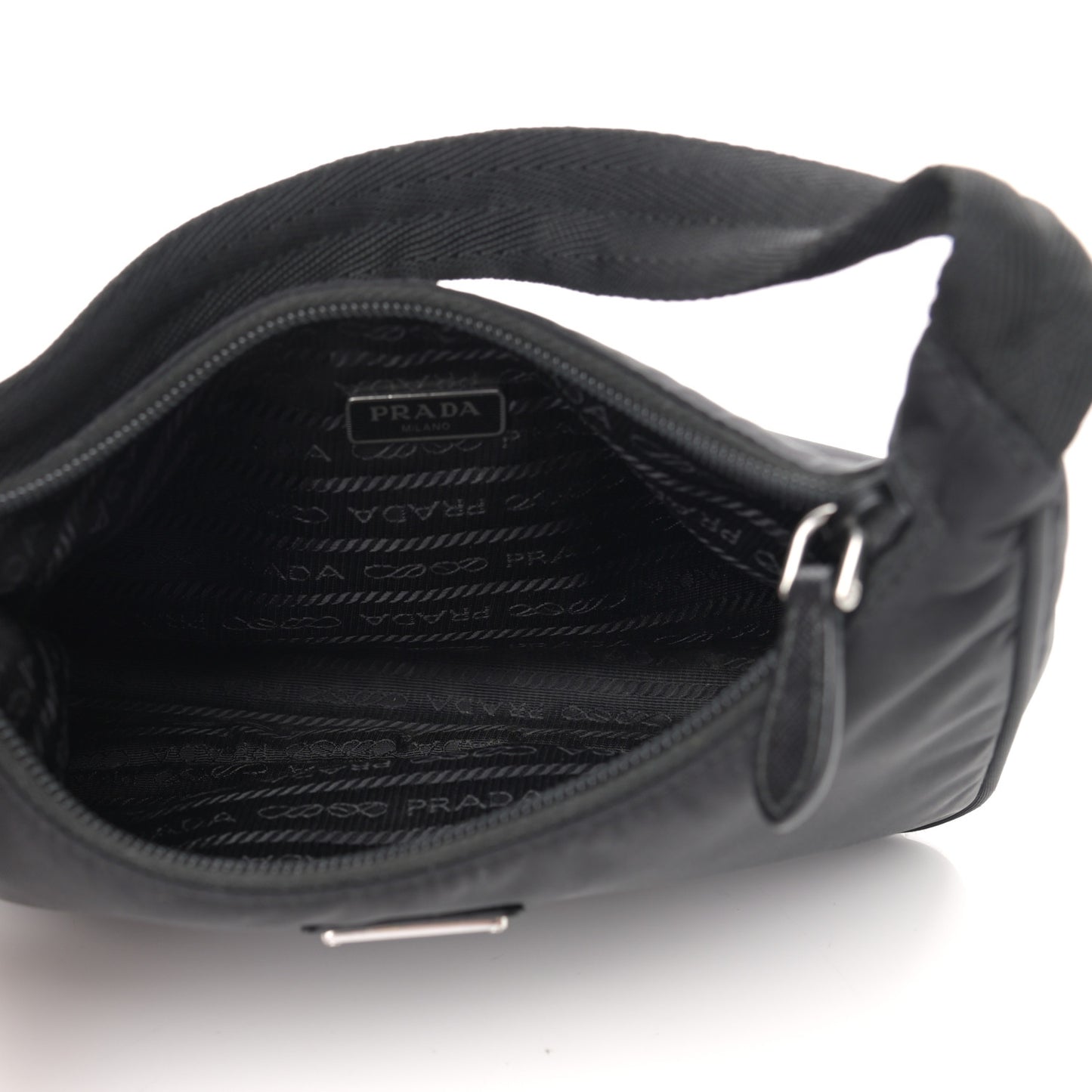 Tessuto Nylon Mini Re-Edition 2000 Bag Black