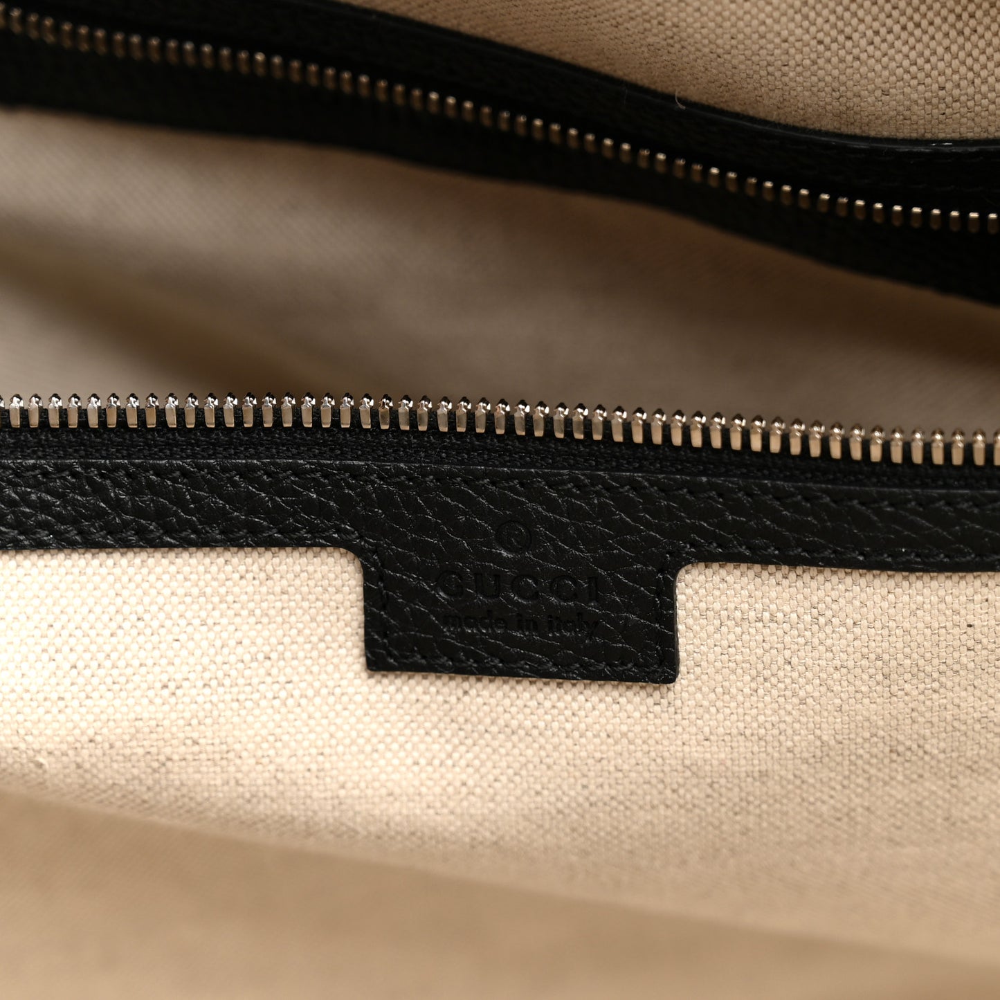 Piuma Calfskin Jumbo GG Embossed Large Duffle Bag Black