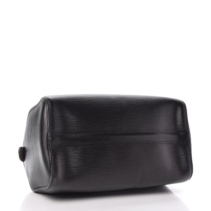 Louis Vuitton Epi Speedy 25 Black 4 of 11
