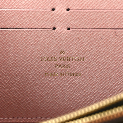 Louis Vuitton Monogram Clemence Wallet Rose Ballerine 6 of 9