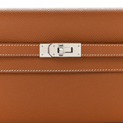 Hermes Epsom Kelly Wallet To Go Gold 8 of 11
