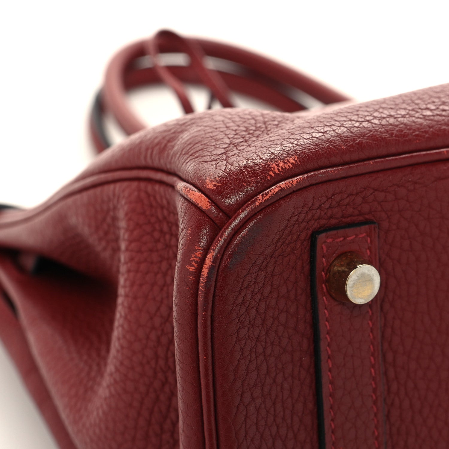 Hermes Togo Birkin 30 Rubis 9 of 14