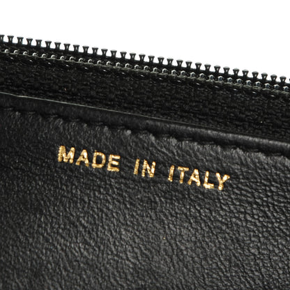 Chanel Lambskin Quilted Boy Wallet On Chain WOC Black 6 of 6