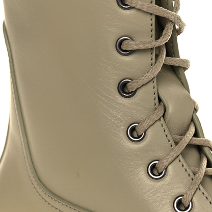 Bottega Veneta Calfskin Mens Lace Up Boots 43 Origano 9 of 10