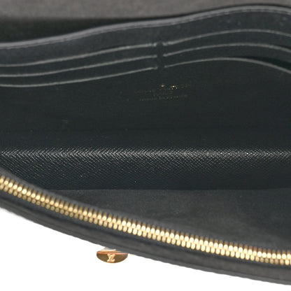 Louis Vuitton Epi Twist Belt Chain Wallet Black 5 of 12