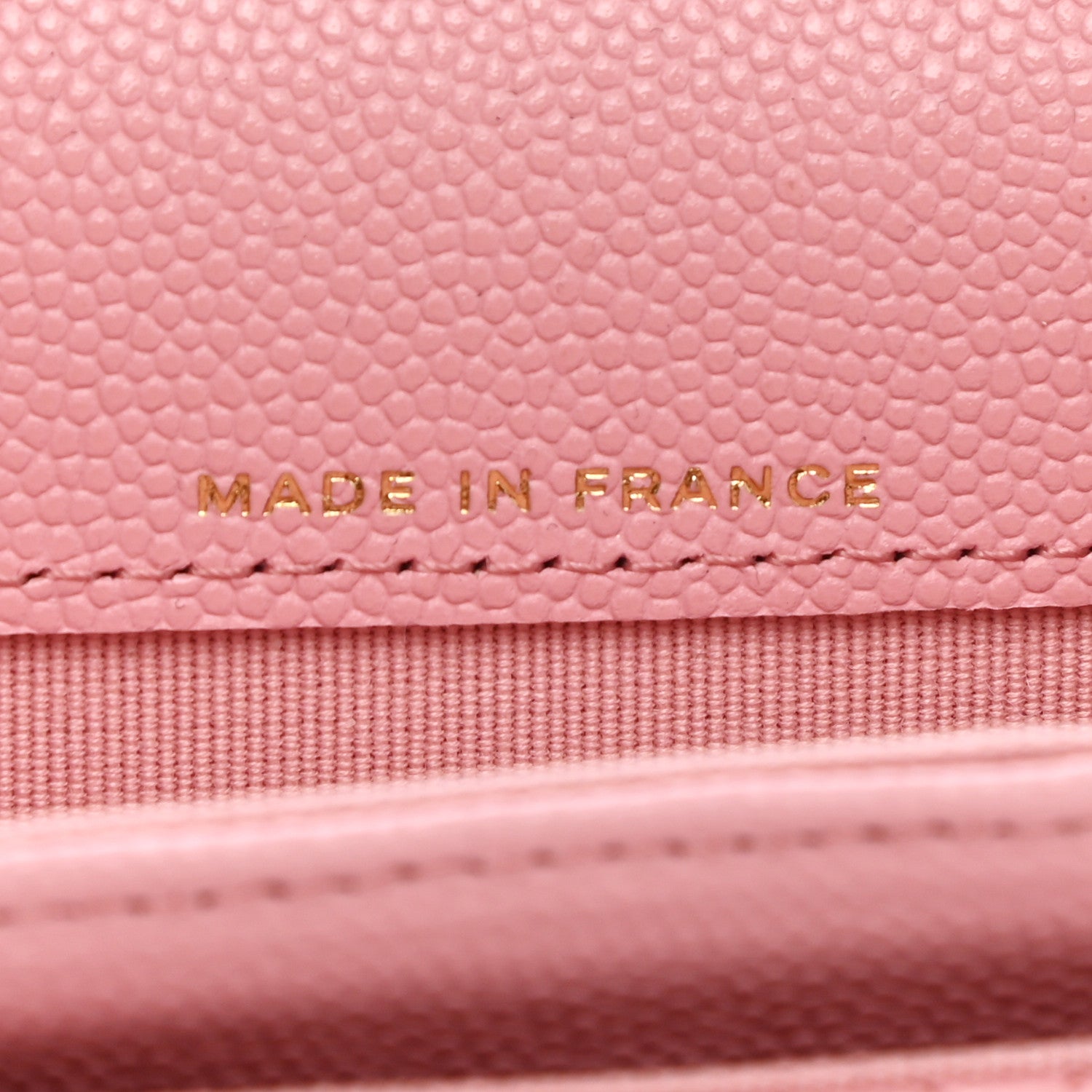 Chanel Caviar Quilted Flap Card Holder Wallet Pink 7 of 9