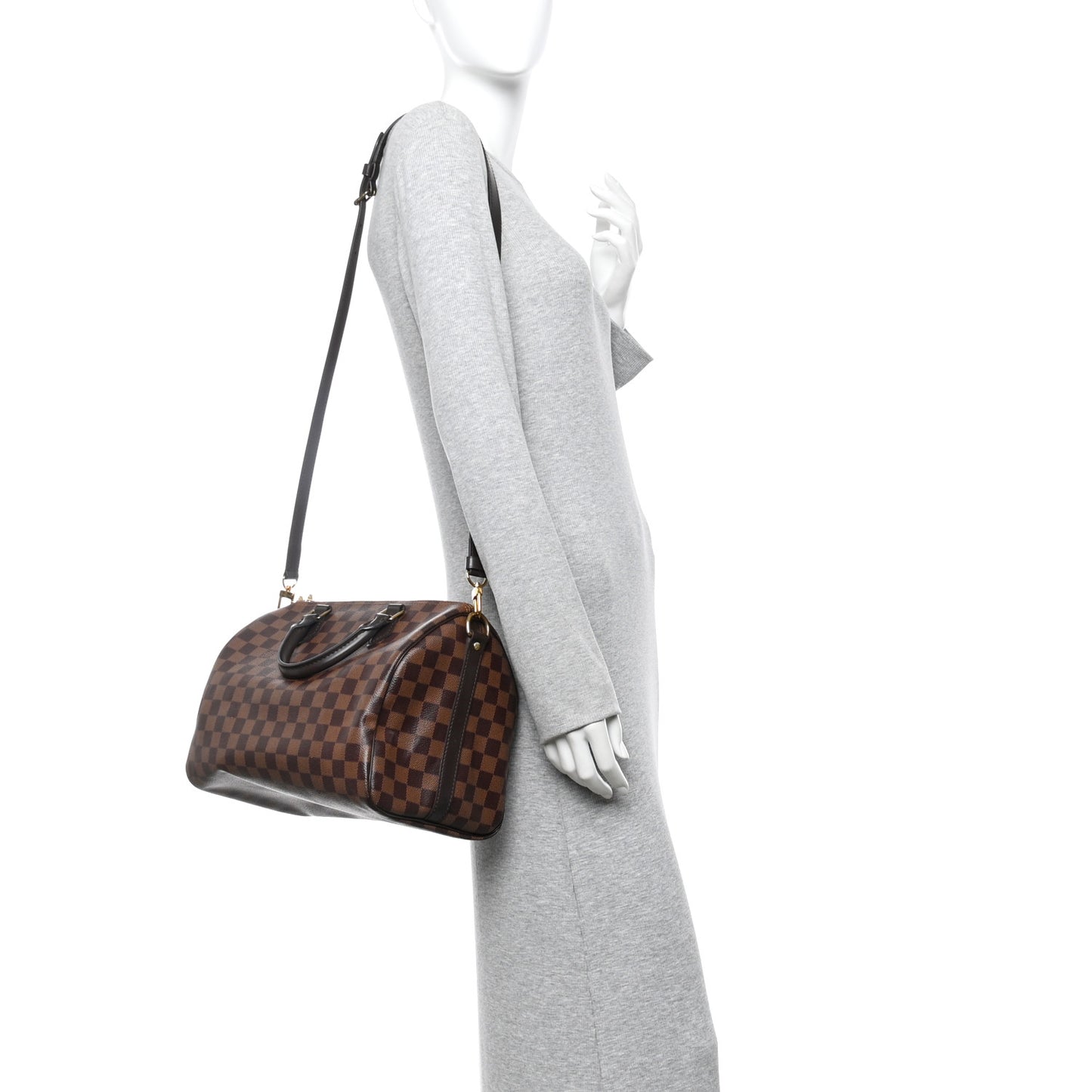 Damier Ebene Speedy Bandouliere 30