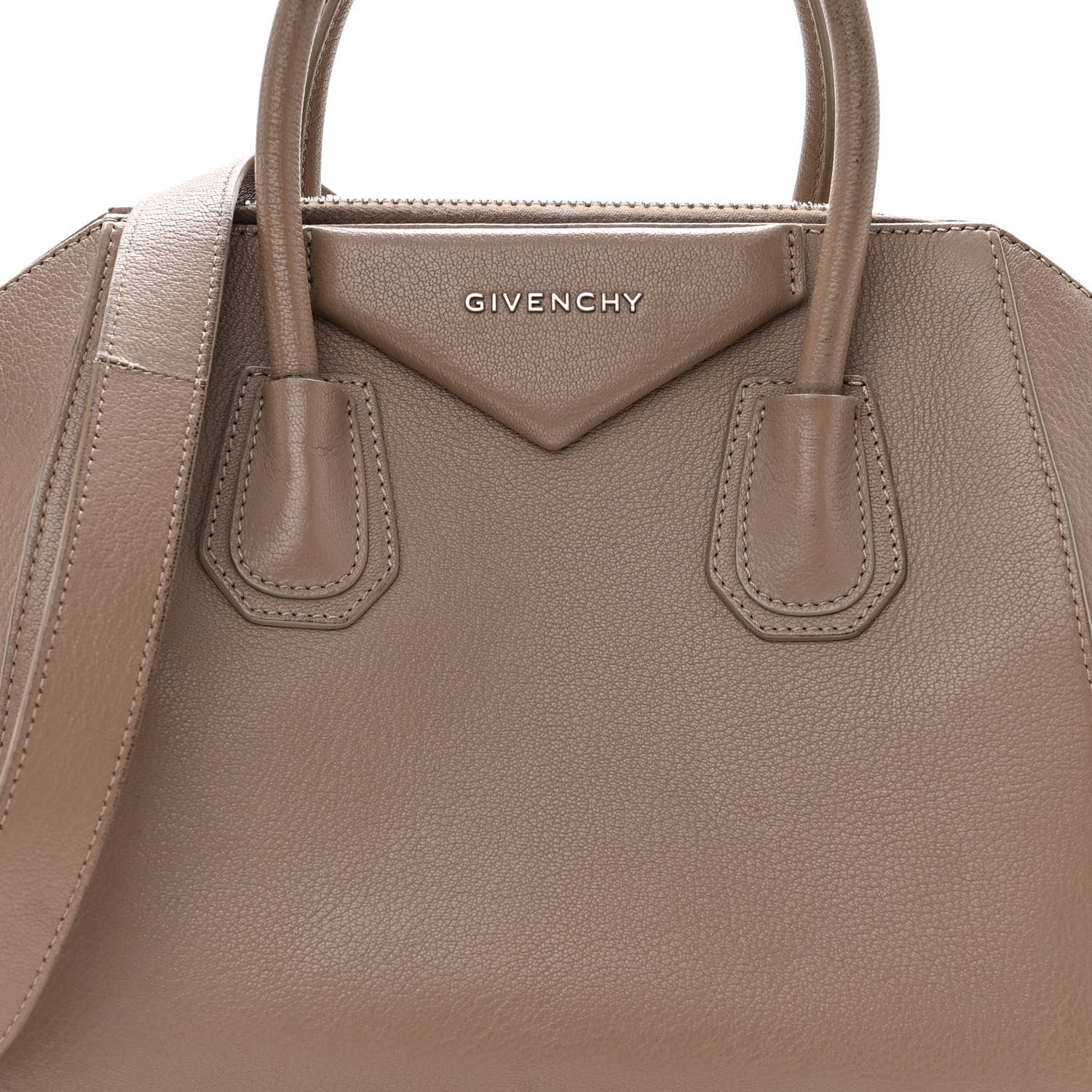 Givenchy Sugar Goatskin Small Antigona Mastic 9 of 12