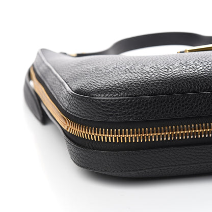 Tom Ford Grained Calfskin Tara Hobo Black 7 of 10