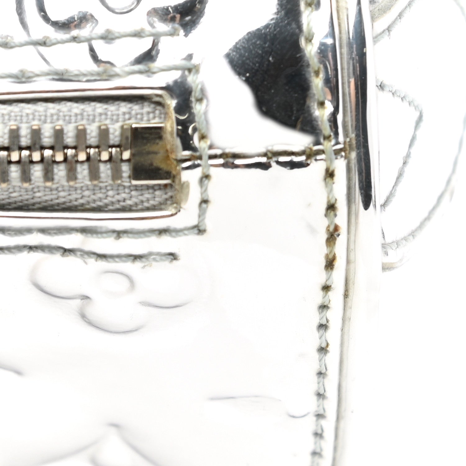 Louis Vuitton Monogram Miroir Speedy 35 Silver 13 of 13