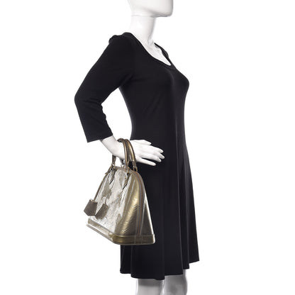 Louis Vuitton Vernis Alma PM Bronze 2 of 19