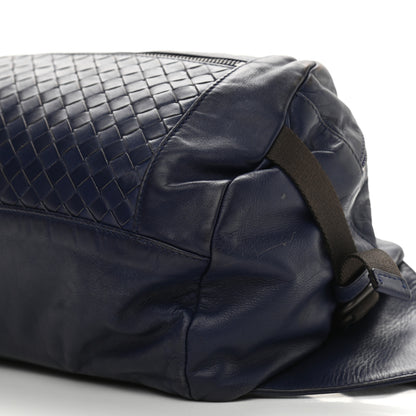 Bottega Veneta Calfskin Intrecciato Belt Bag Blue 9 of 16