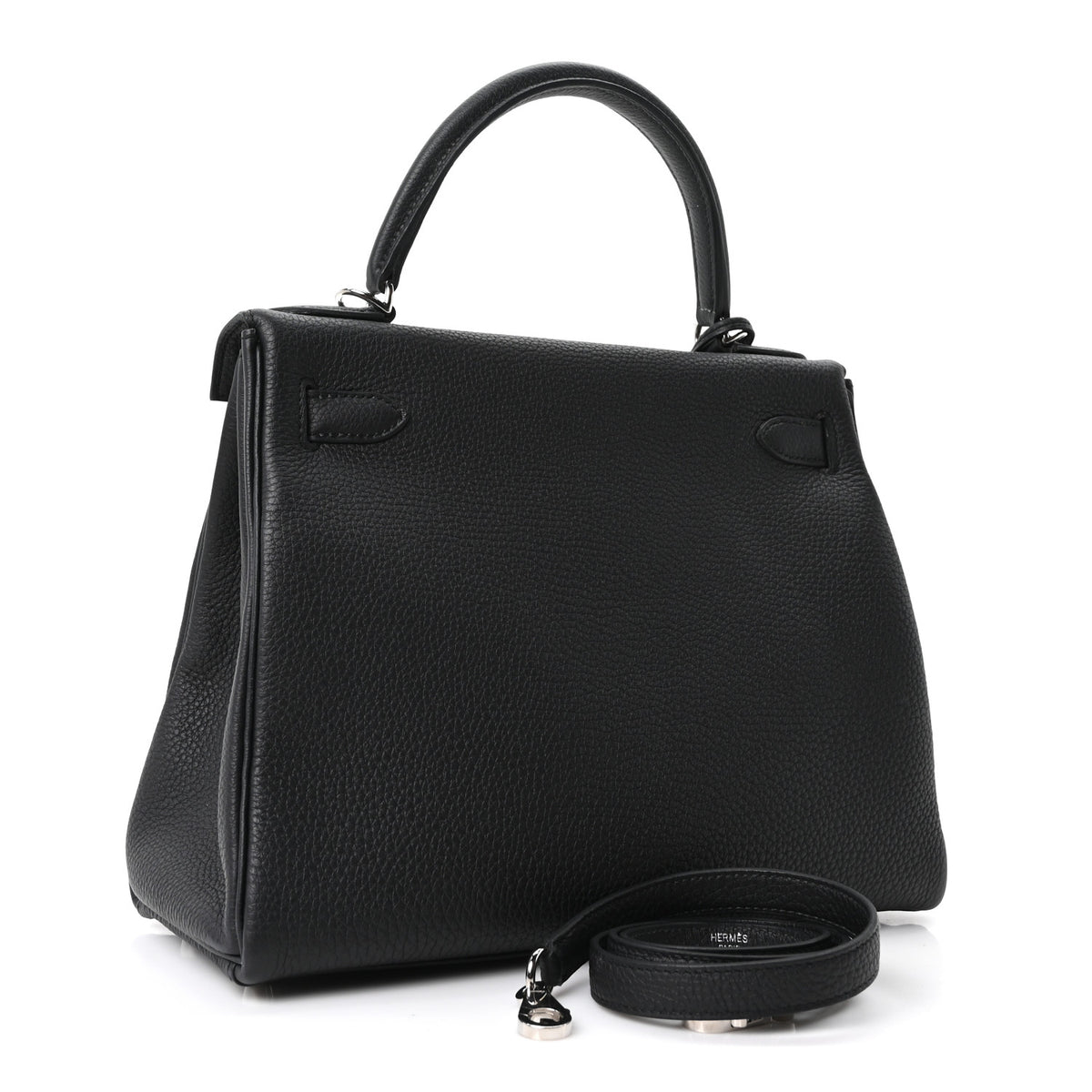 Hermes Togo Kelly Retourne 28 Black 4 of 17