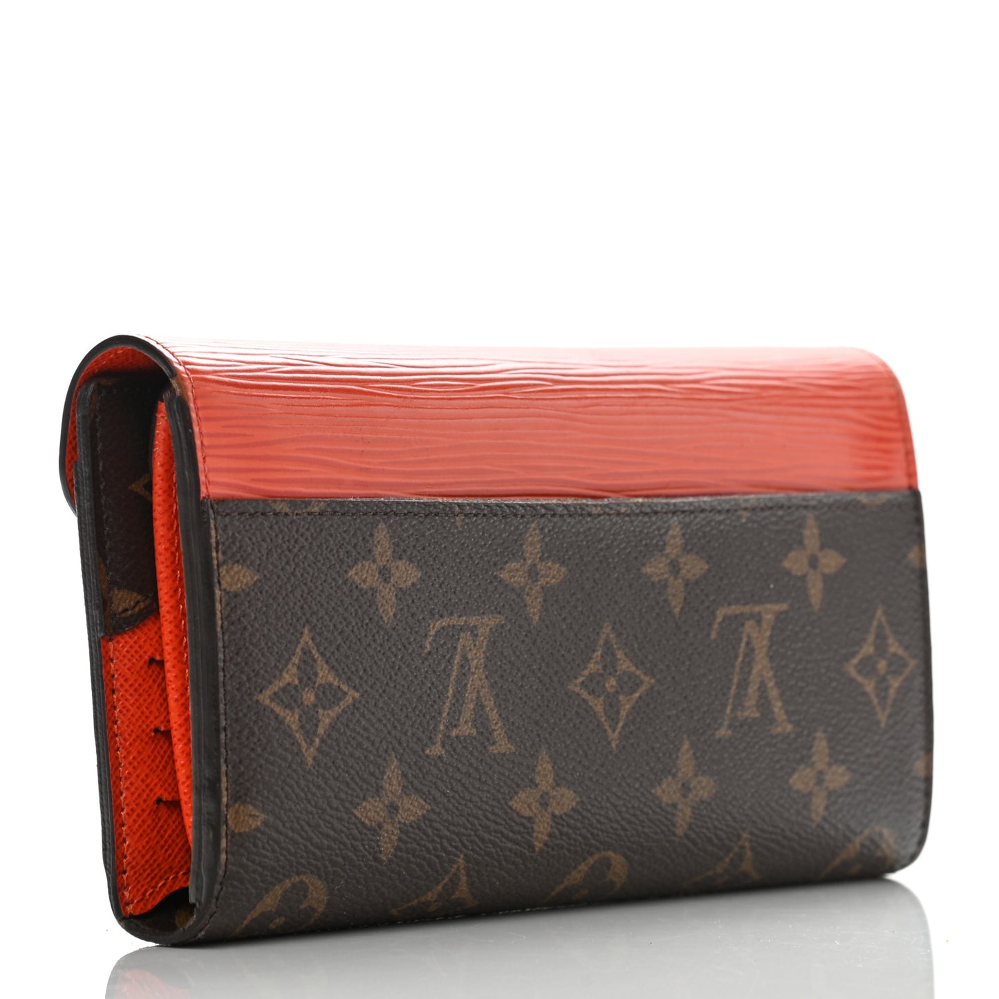 Monogram Epi Marie-Lou Long Wallet Piment