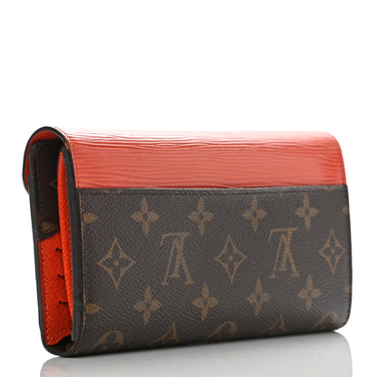 Louis Vuitton Monogram Epi Marie-Lou Long Wallet Piment 3 of 16