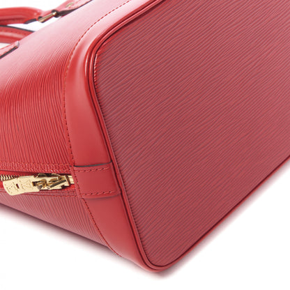 Louis Vuitton Epi Alma PM Castillan Red 6 of 9