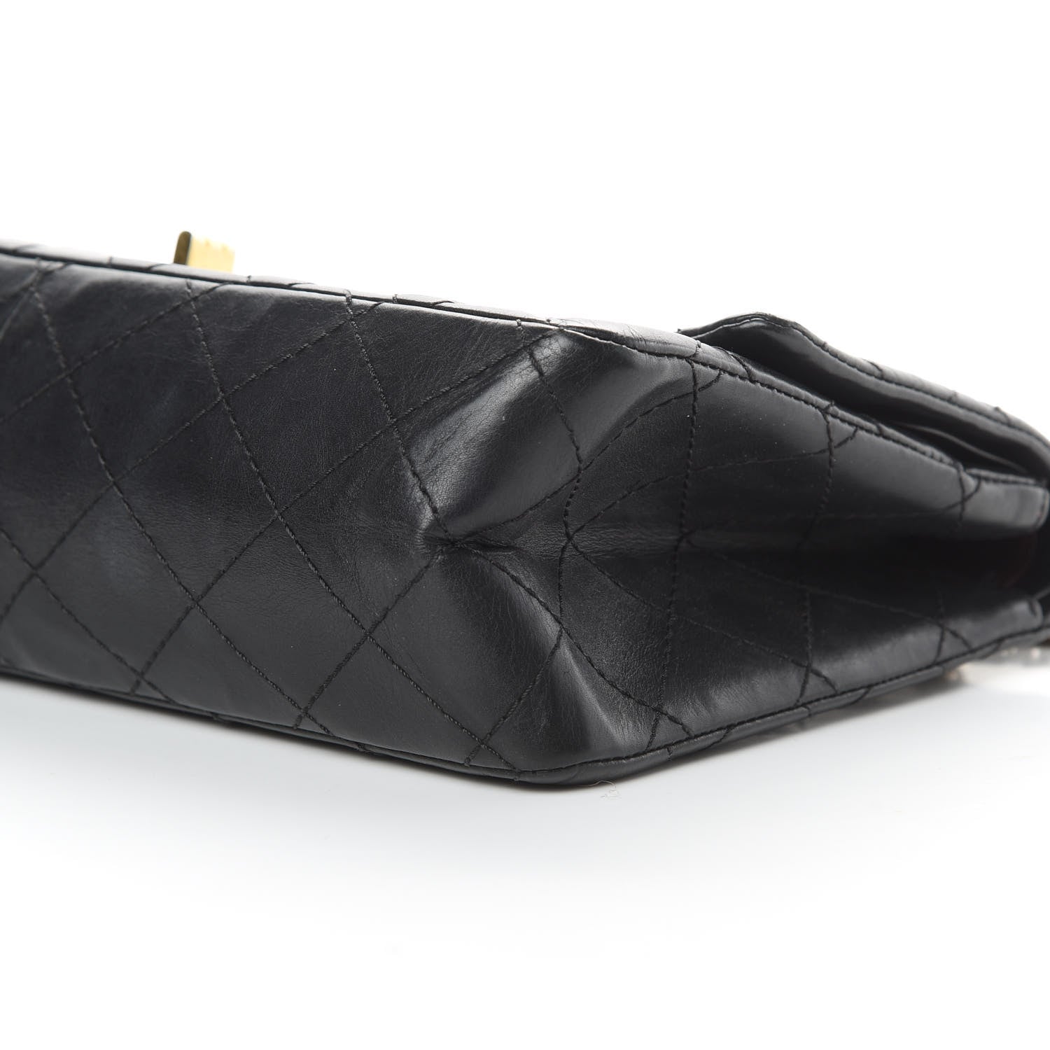 Chanel Aged Calfskin Quilted 2.55 Reissue 226 Flap Black 10 of 18