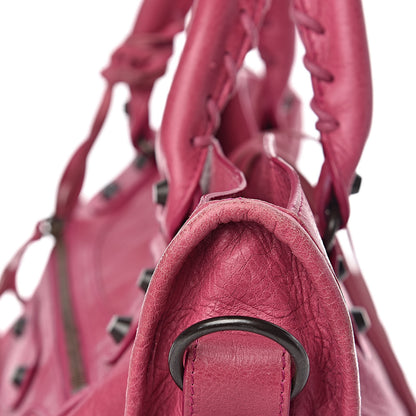Balenciaga Agneau Classic Hardware City Cyclamen Fucsia 10 of 17