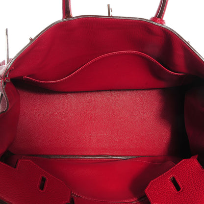 Hermes Togo HAC Birkin 32 Rouge 21 of 25