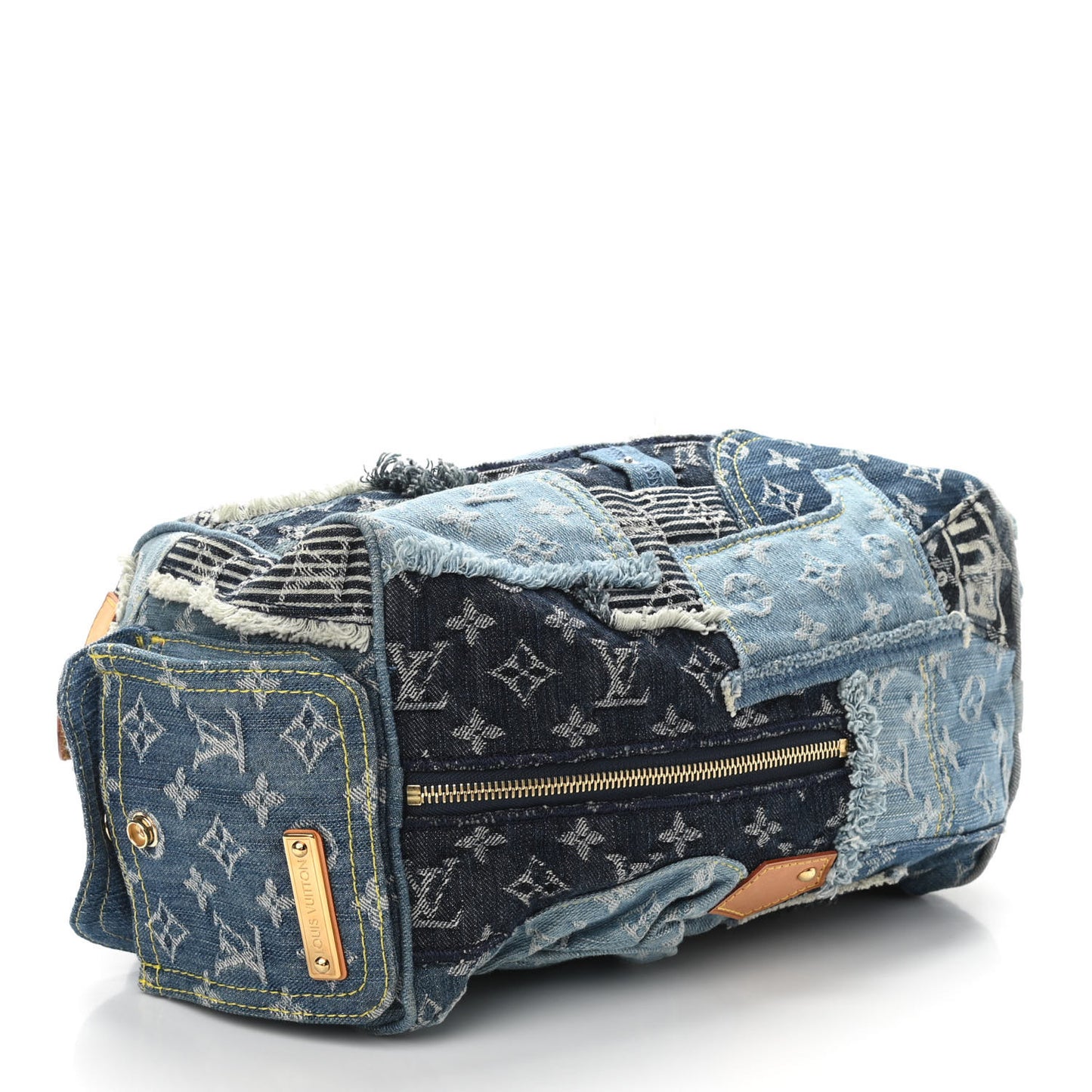 Denim Patchwork Speedy 30 Blue