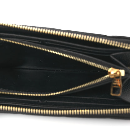 Louis Vuitton Empreinte Clemence Wallet Black 7 of 12