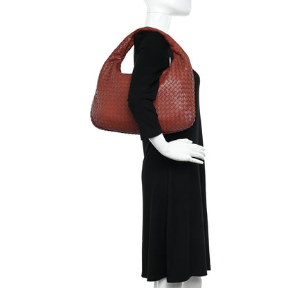 Bottega Veneta Nappa Intrecciato Medium Veneta Hobo Brique 2 of 9