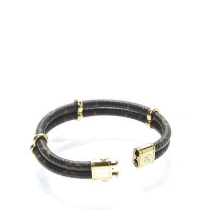 Louis Vuitton Monogram Keep It Twice Bracelet 19 4 of 5
