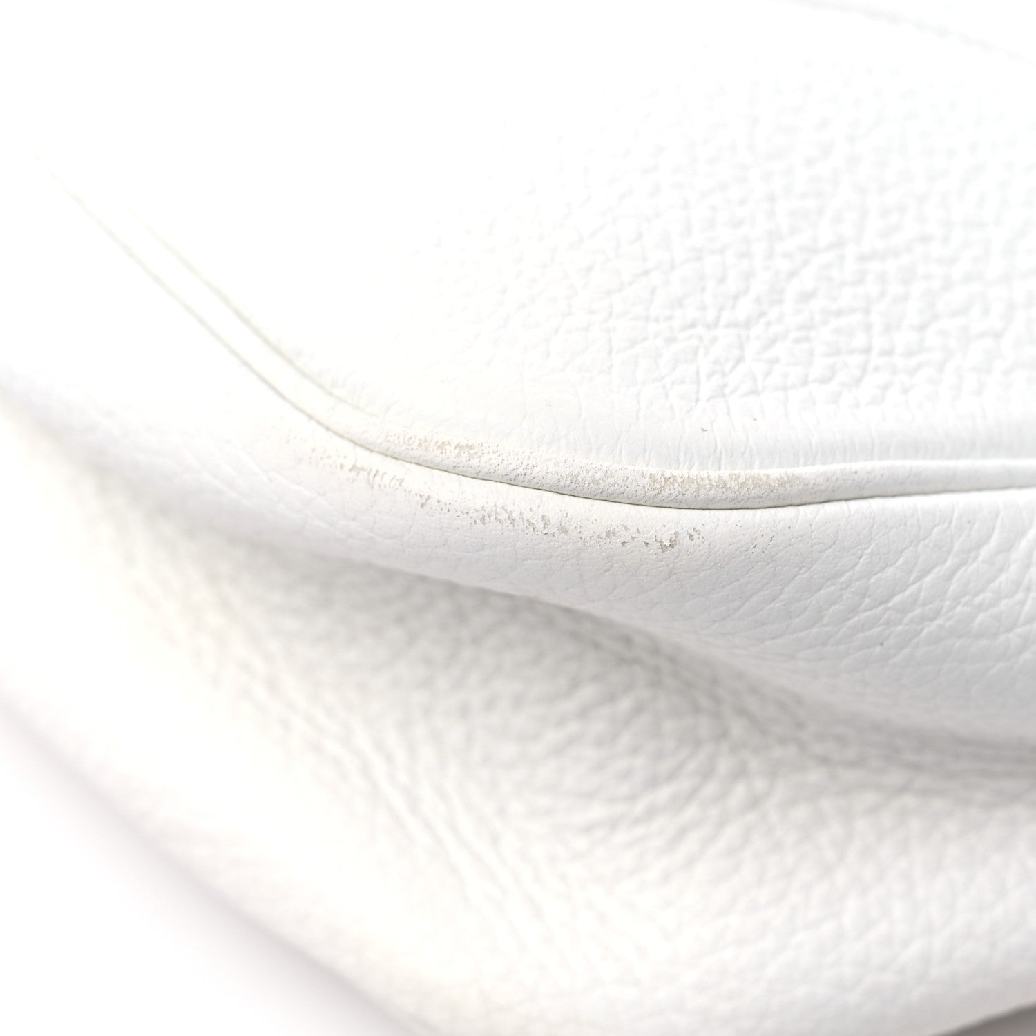Hermes Taurillon Clemence Sac Trim II 35 White 9 of 15