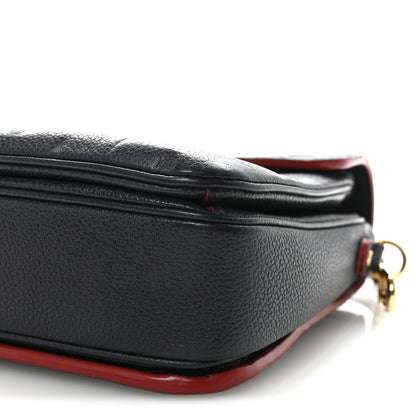 Louis Vuitton Empreinte Pochette Metis Marine Rouge 9 of 9
