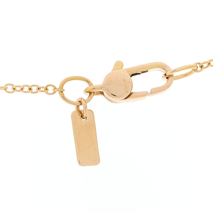 Gucci 18K Rose Gold Diamond Clover Pendant Necklace 5 of 5
