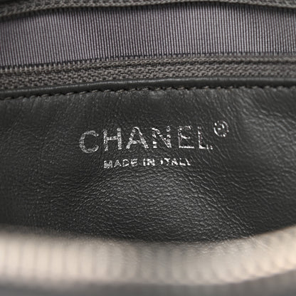 Chanel Aged Calfskin Quilted Large Reissue Camera Case Grey 6 of 15