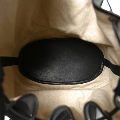 Hermes Crinoline Evercalf Market Bag 28 Black 5 of 8