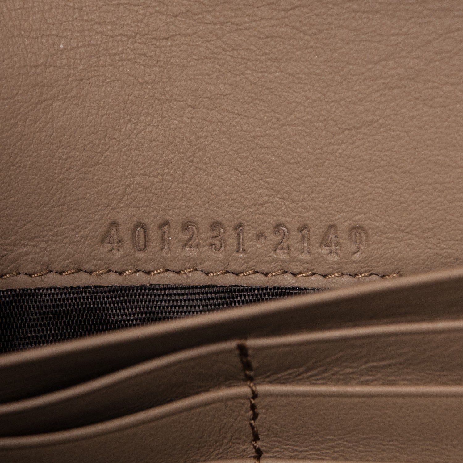 Gucci GG Supreme Monogram Mini Dionysus Chain Wallet Beige Taupe 7 of 7