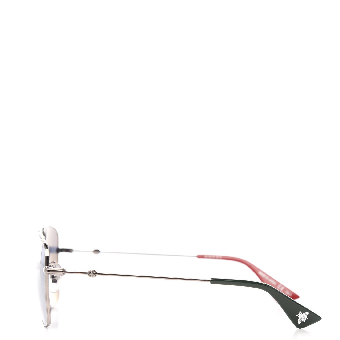 Squared Aviator Sunglasses GG0108S Black
