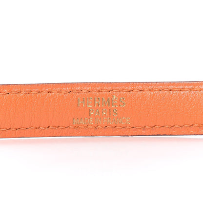 Hermes Swift Kelly Retourne 32 Orange 15 of 38