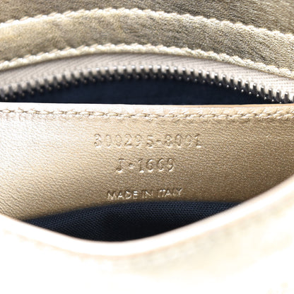 Balenciaga Laminated Agneau Classic Hardware Mini City Gold 6 of 12