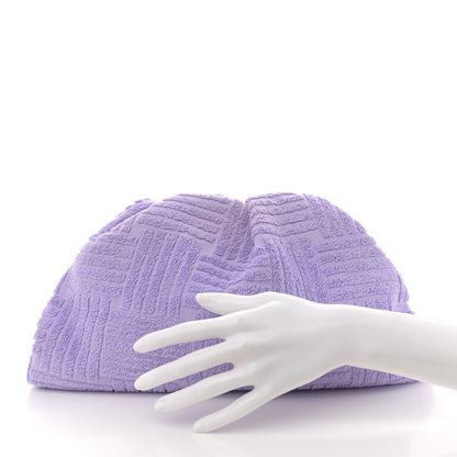 Bottega Veneta Sponge Fabric The Pouch Clutch Wisteria 2 of 11
