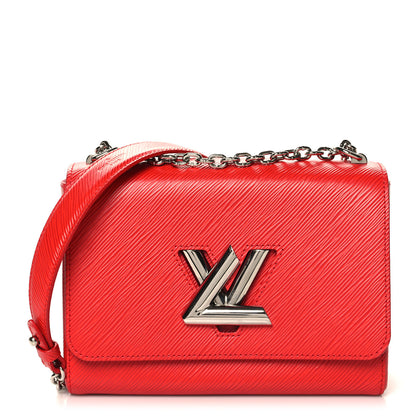Louis Vuitton Epi Twist Shoulder Bag MM Coquelicot 1 of 10