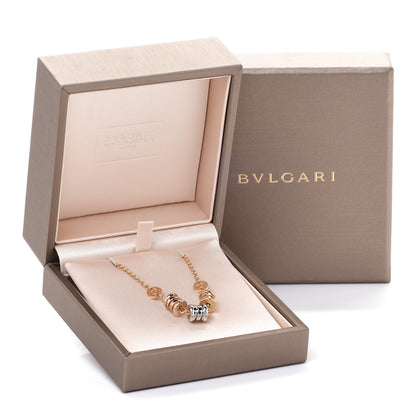 Bulgari 18K Yellow Rose White Gold B.Zero1 Bracelet 5 of 5